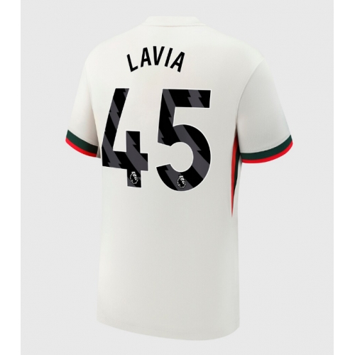 Billige Fotballdrakt Chelsea Romeo Lavia #45 Replika Bortedrakt 2025-26 Kortermet Billige Fotballdrakt Chelsea Romeo Lavia #45 Replika Bortedrakt 2025-26 Kortermet